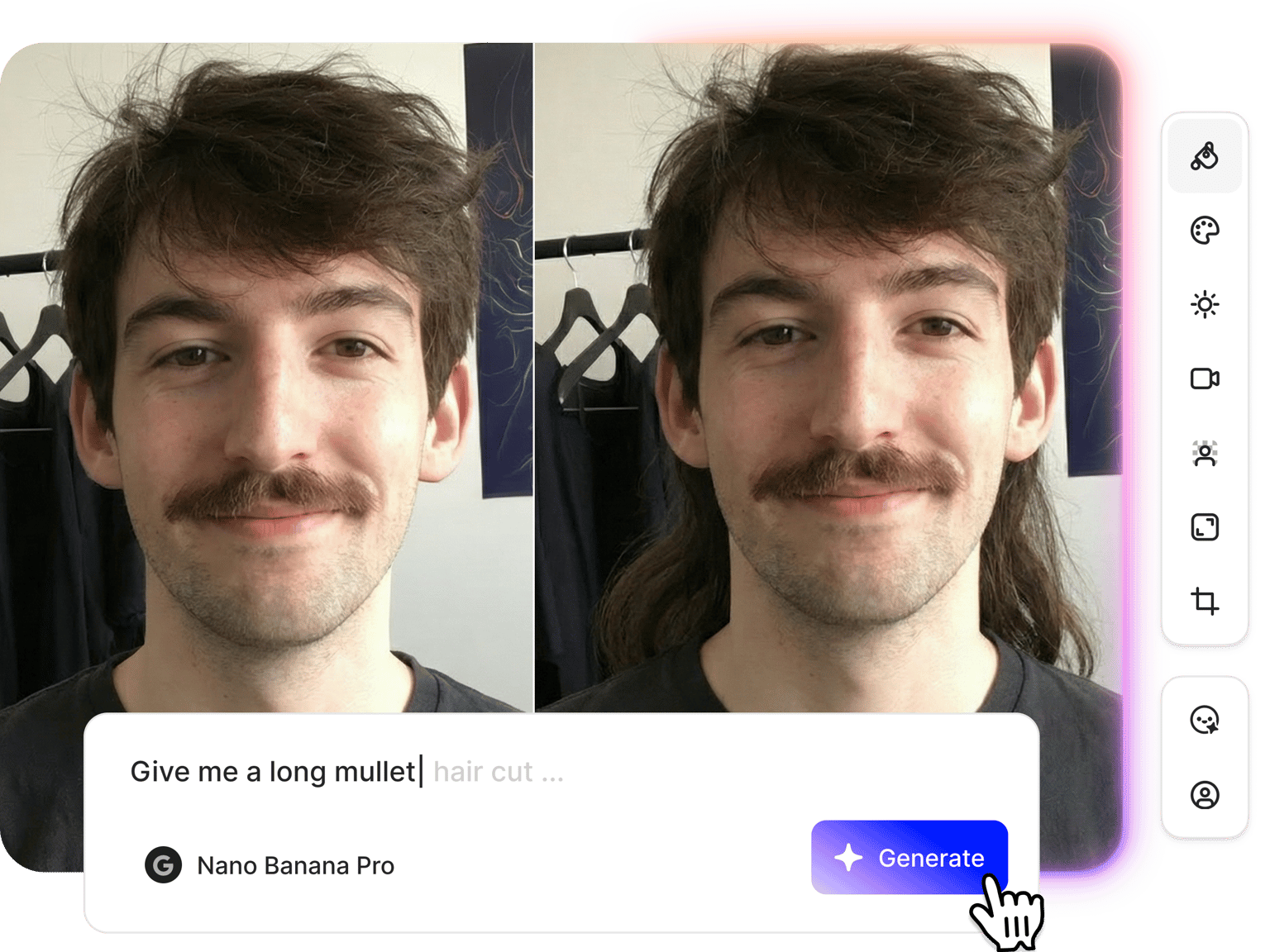 AI Mullet Filter