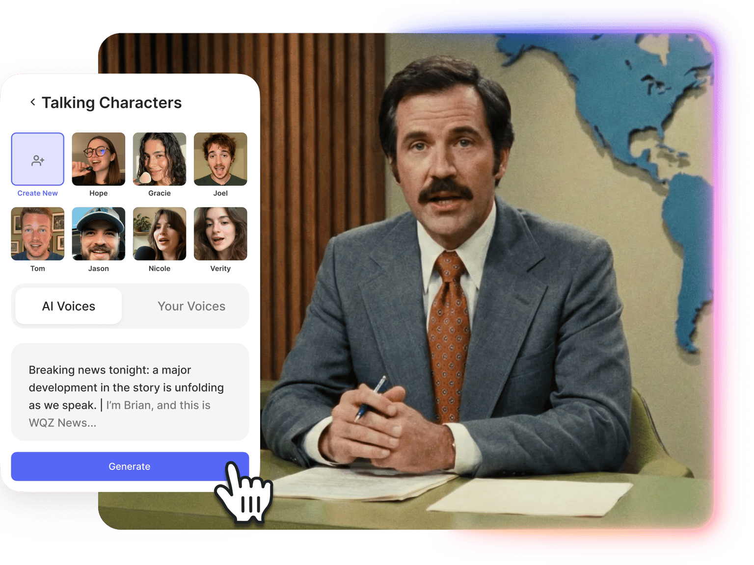 AI News Anchor