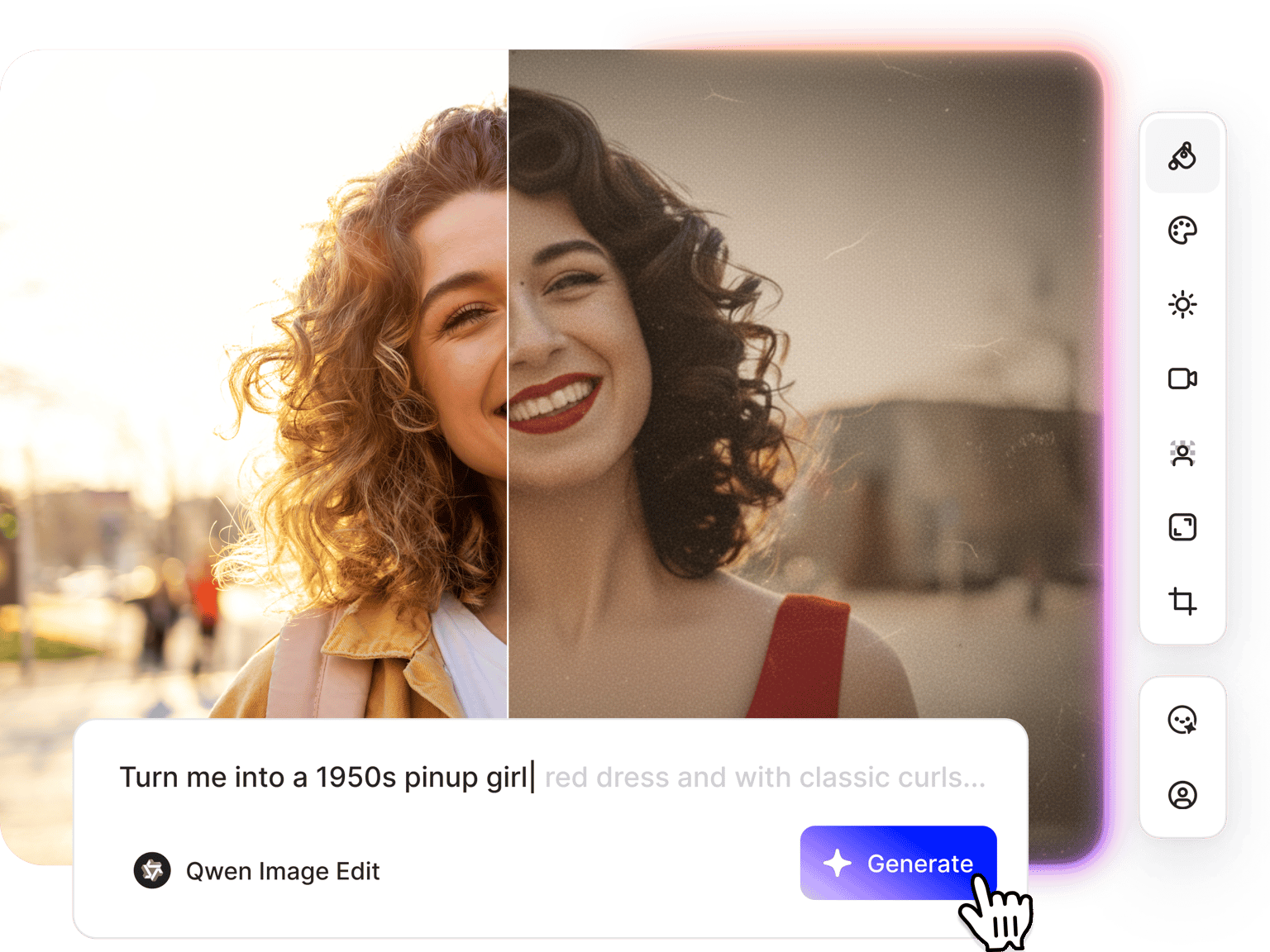 Generate pinup art