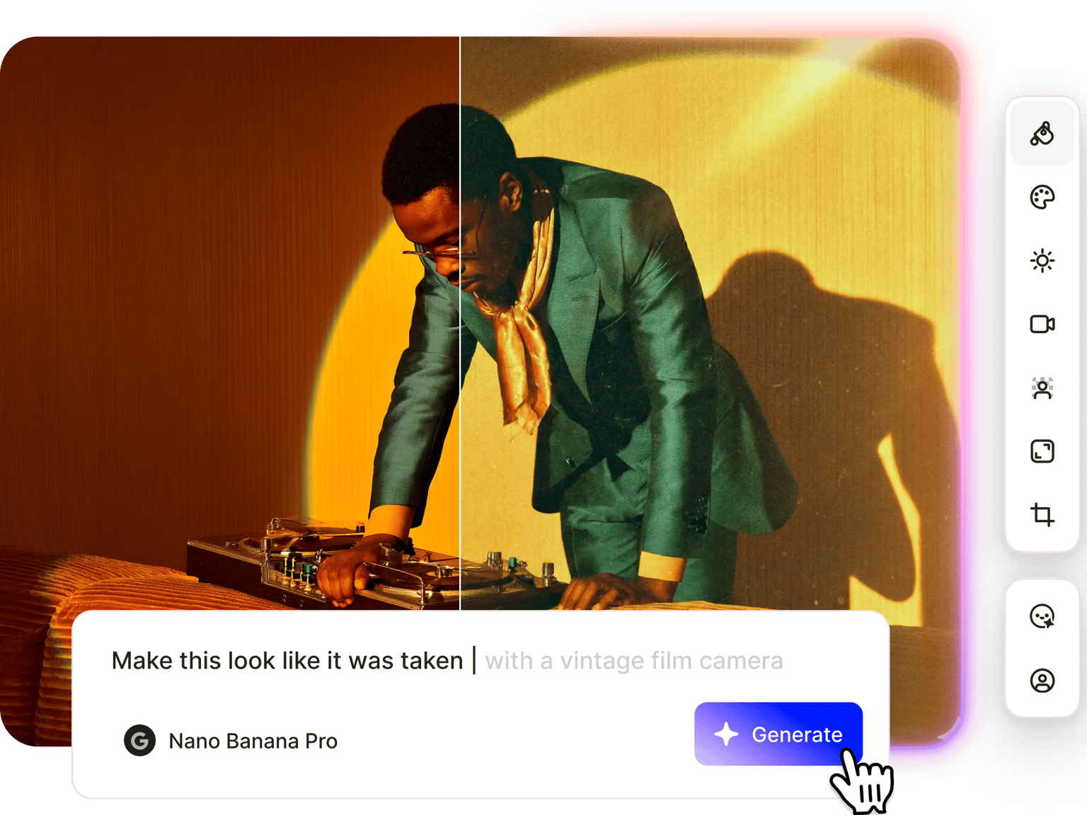AI Vintage Photo Generator