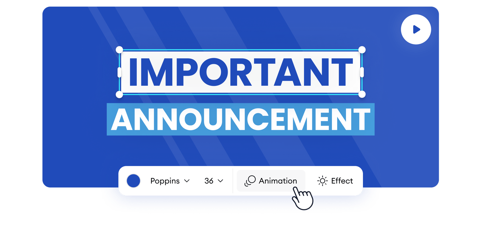 Announcement Video