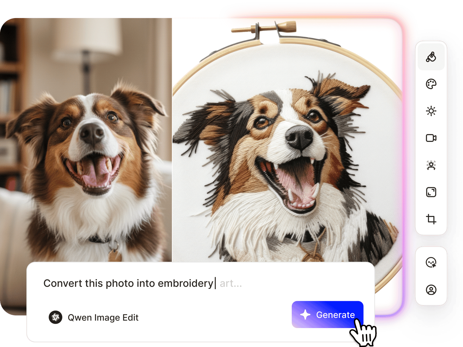 AI Embroidery Generator