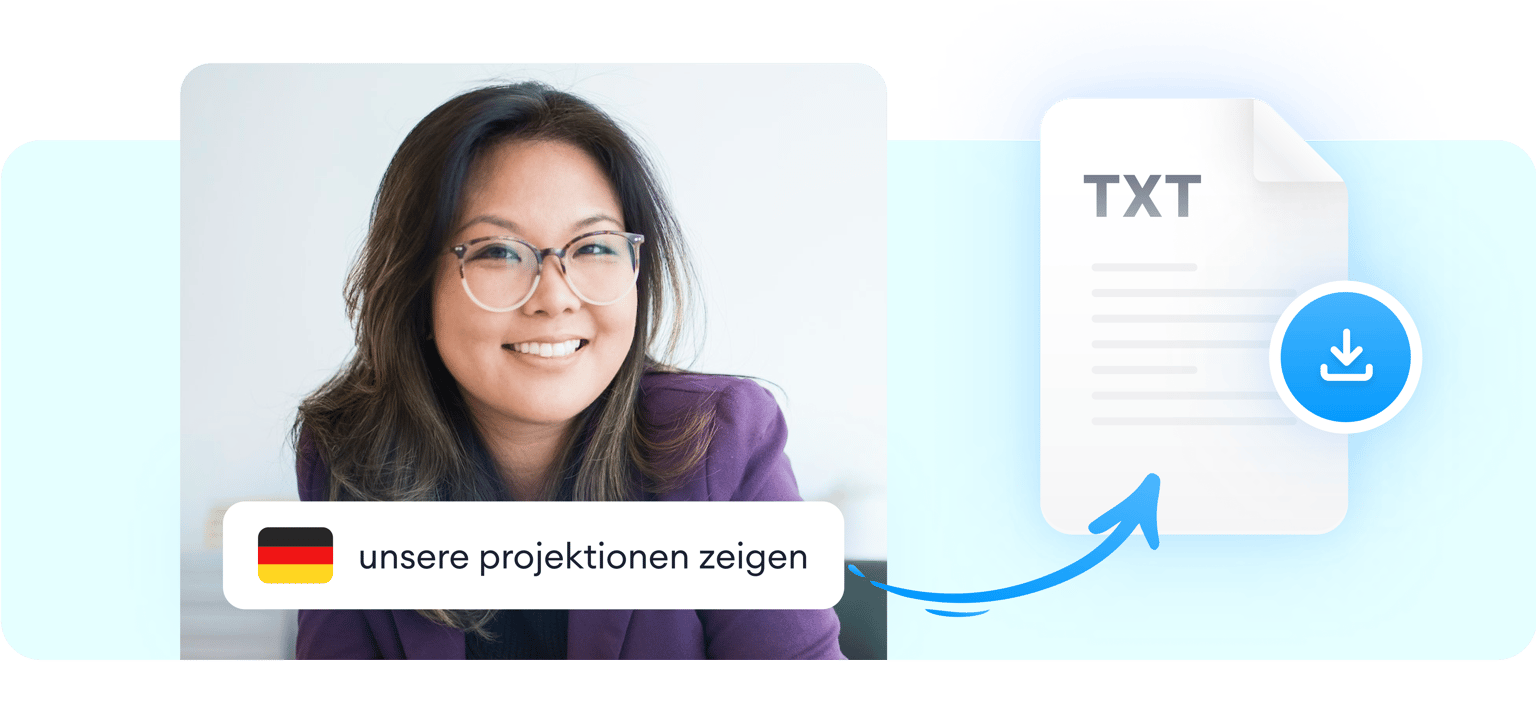Duitstalige transcriptie