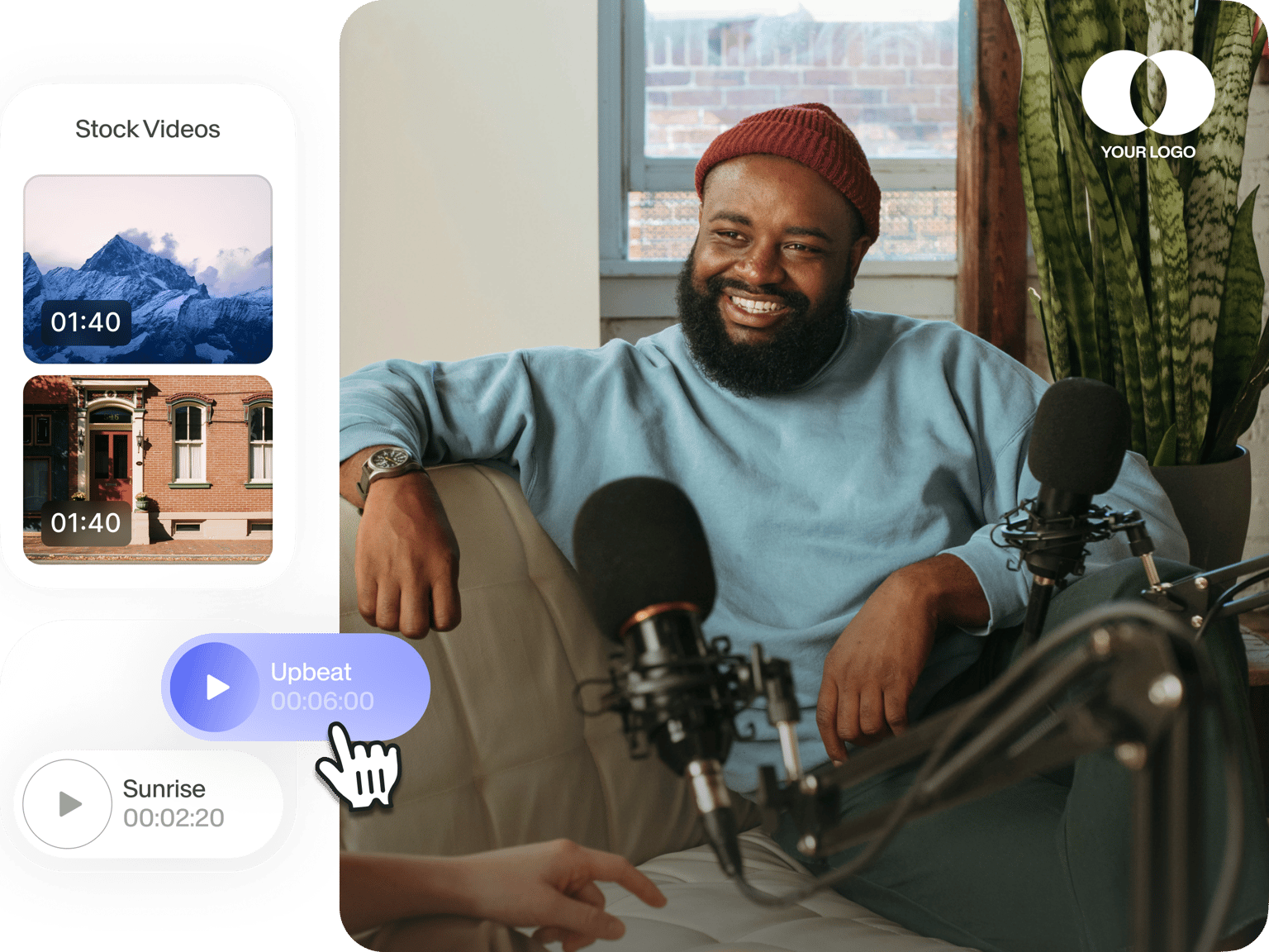 Podcast to Video