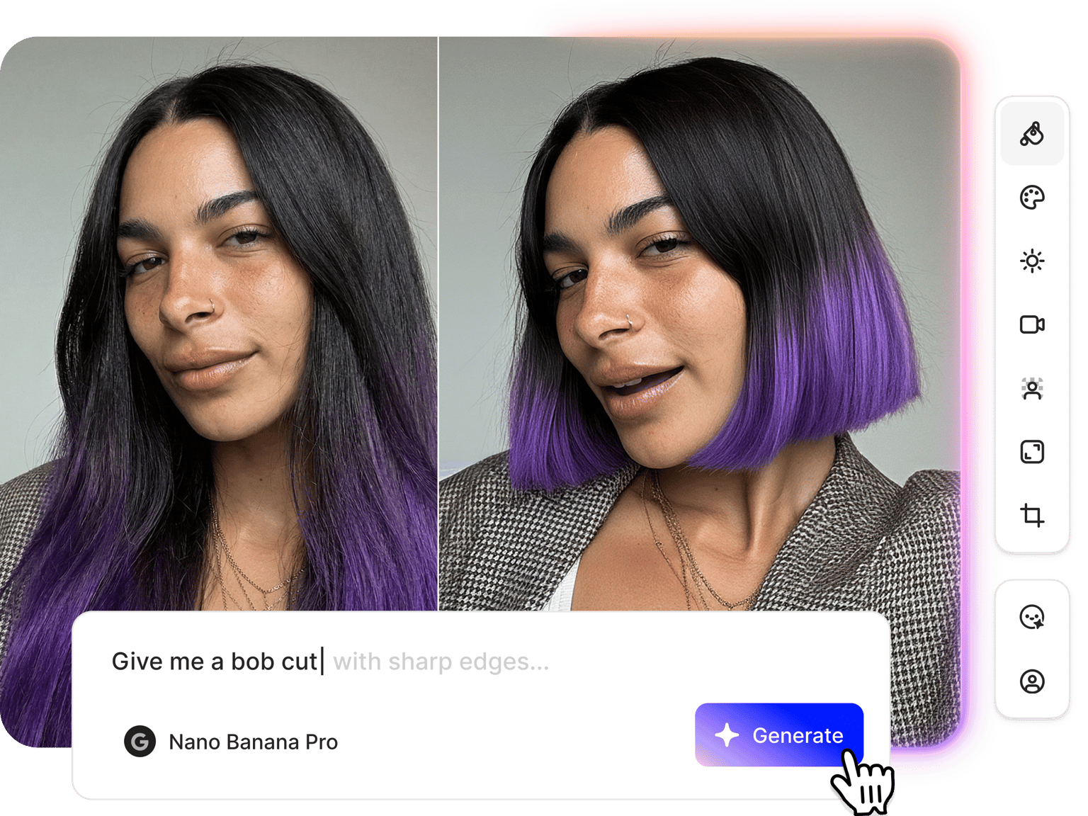 Short Hair Filter
