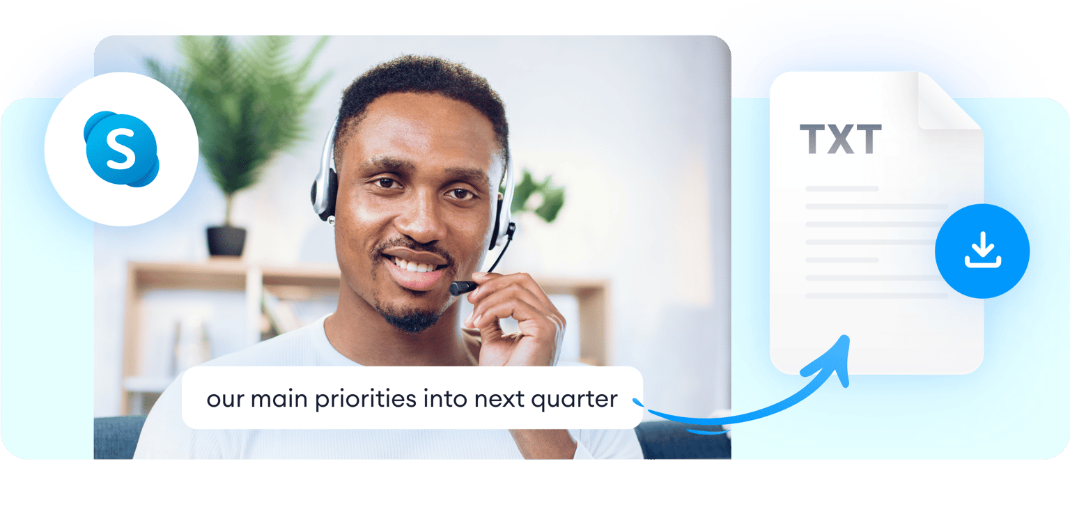 Skype Transcription