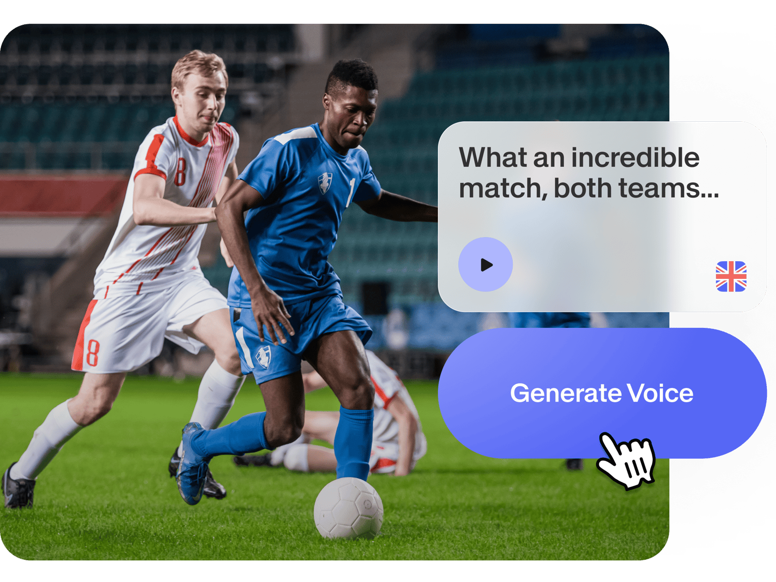 Sports Announcer Voice Generator