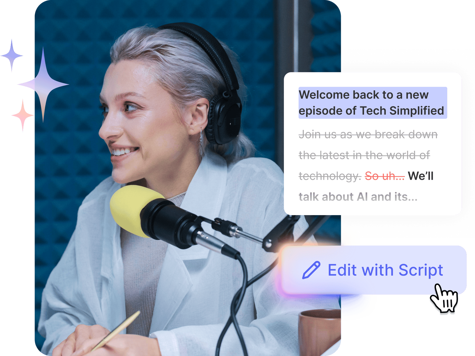 Transcript-Based Video Editing