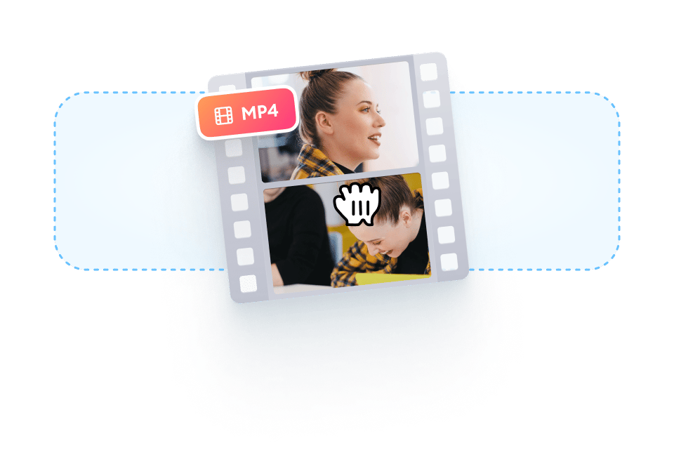 VEED video editor with a 52-minute imported video and adjacent template area to create additional video content.