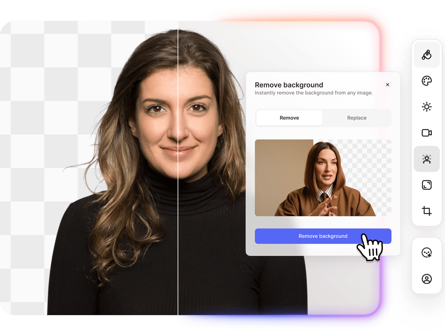 White Background Editor